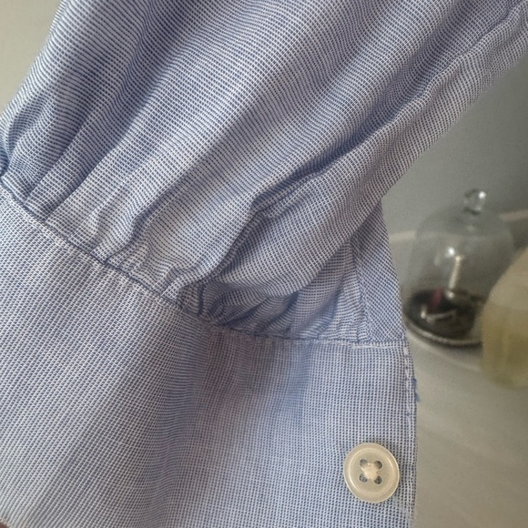 Loft Elegant Light Blue Blouse US-M - Picture 6 of 8